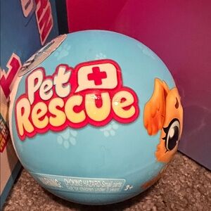 Zuru 5 Surprise Pet Rescue Blue Toy Ball NEW